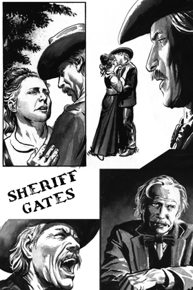 Sheriff Gates Law of the Desert Born