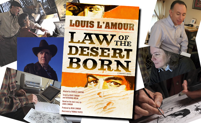 Law of the Desert Born by Louis L'Amour Graphic Novel Comic Book